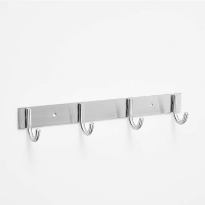 Stainless Steel Clothes Wall mount Metal Robe hanger hook rack coat hooks