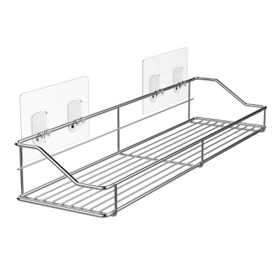 Bathroom 304 Stainless Steel Organizer Shelf Storage Holder Kitchen Rack