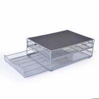 YZ1333 Two Tier K-cup Drawer Coffee Capsule Storage Rack.