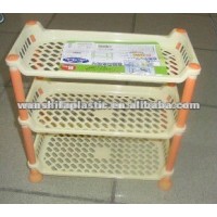 plastic layers storage rack